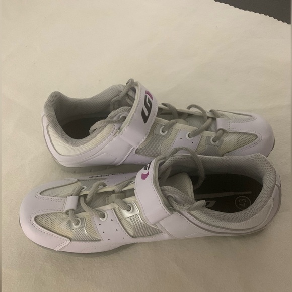 Louis Garneau Triathlon Cycling Shoes Women’s EU 43 US 11.5 White Pink - Picture 7 of 11